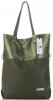 GEANȚĂ DIN PIELE shopper bag Vittoria Gotti verde V6538